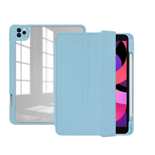 Apple iPad Pro 11 2020 (2.Nesil) Uyumlu Kılıf Zore Nort Arkası Şeffaf Standlı Kılıf