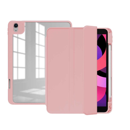 Apple iPad Pro 12.9 2018 (3.Nesil) Uyumlu Kılıf Zore Nort Arkası Şeffaf Standlı Kılıf