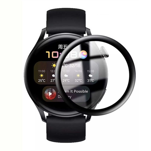 [RN-TA65165] Huawei Watch 3 Uyumlu Zore PMMA Pet Saat Ekran Koruyucu