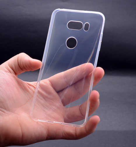 [RN-TA5722] LG V30 Uyumlu Kılıf Zore Süper Silikon Kapak