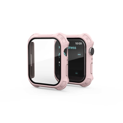 Apple Watch 7 45mm Uyumlu Tank Zırh Kasa ve Mat Görünümlü Ekran Koruyucu Zore Watch Gard 11