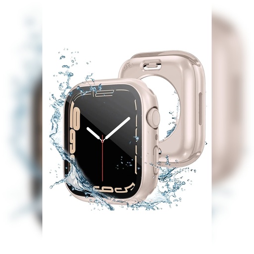 Apple Watch 44mm Uyumlu 360 Derece Korumalı Kasa ve Ekran Koruyucu Zore Watch Gard 12