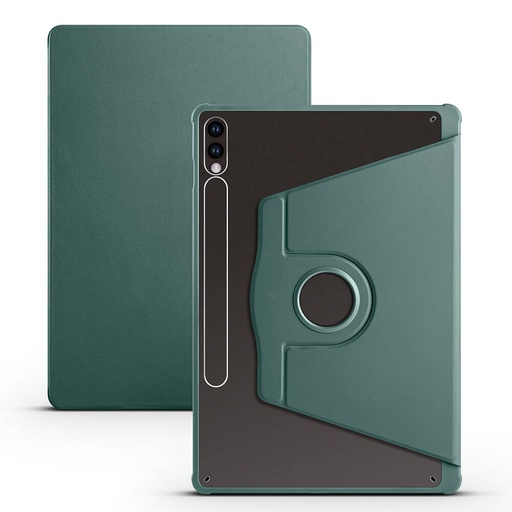 Samsung Galaxy Tab S9 Plus Uyumlu Kılıf Zore Termik Kalem Bölmeli Dönebilen Standlı Kılıf