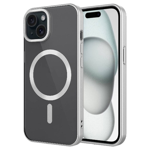 Apple iPhone 15 Plus Uyumlu Kılıf Mat Tasarımlı M-safe Wireless Şarj Özellikli Zore Mat Setro Kapak