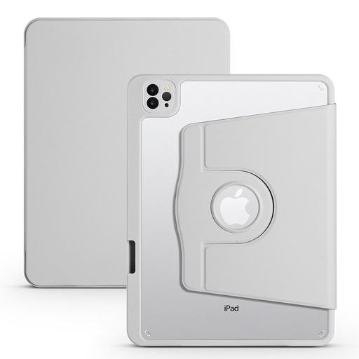 Apple iPad Air 10.9 2022 (5.Nesil) Uyumlu Kılıf Zore Termik Kalem Bölmeli Dönebilen Standlı Kılıf