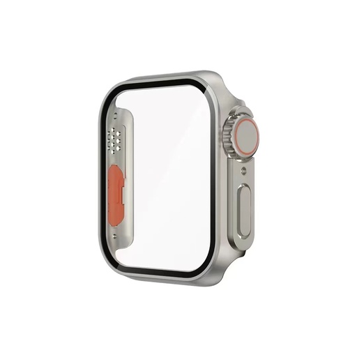 [RN-TA89369] Apple Watch 7 45mm Uyumlu - Watch Ultra 49mm Kasa Dönüştürücü ve Ekran Koruyucu Zore Watch Gard 27