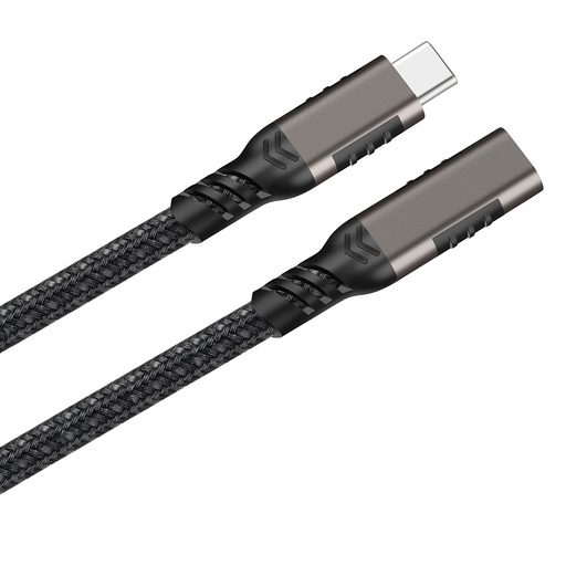 [RN-TA89559] Zore Extension USB3.2 Type-C PD Uzatma Kablosu 100W 20Gbps 4K@60Hz 1.5 Metre