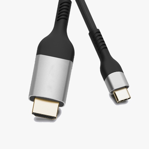[RN-TA92863] Zore QG06 8K 60 Hz Görüntü Kalitesi Type-C to HDMI Kablo 1.8M