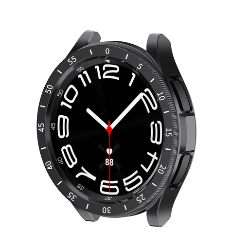 Samsung Galaxy Watch 6 Classic 43mm Uyumlu Sert PC Kasa ve Ekran Koruyucu Zore Sport Watch Gard 29