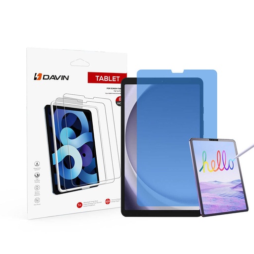 [RN-TA95842] Samsung Galaxy Tab A9 Uyumlu Kağıt Hisli Mat ​​​​​​​​​​​​​​​Davin Paper Like Ekran Koruyucu