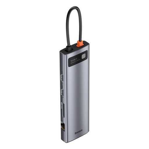 [CAHUB-CT0G] Baseus Metal Gleam Series 100W 11 In1 Type-C Hub Adaptör Çoklayıcı