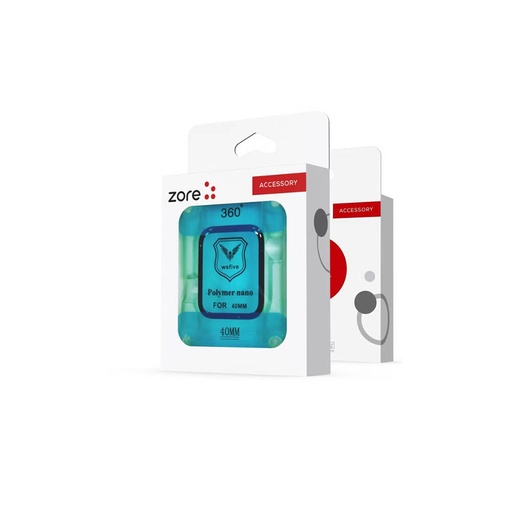 [RN-TA98689] Apple Watch 40mm Uyumlu Zore Polymer Nano Ekran Koruyucu + Kolay Uygulama Aparatlı