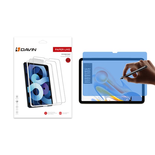 [RN-TA105093] Apple iPad Pro 11 2024 Uyumlu Kağıt Hisli Mat ​​​​​​​​​​​​​​​Davin Paper Like Ekran Koruyucu