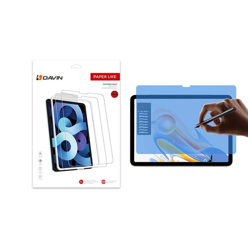 [RN-TA105094] Apple iPad Pro 13 2024 Uyumlu Kağıt Hisli Mat ​​​​​​​​​​​​​​​Davin Paper Like Ekran Koruyucu