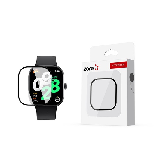 [RN-TA107392] Xiaomi Redmi Watch 4 Uyumlu Ekran Filmi Zore PMMA Pet Saat Ekran Koruyucu