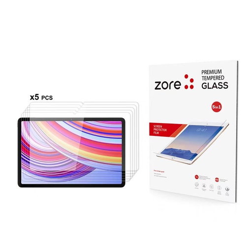 [RN-TA107732] Xiaomi Redmi Pad Pro Uyumlu Zore 5in1 Tablet Temperli Cam Ekran Koruyucu