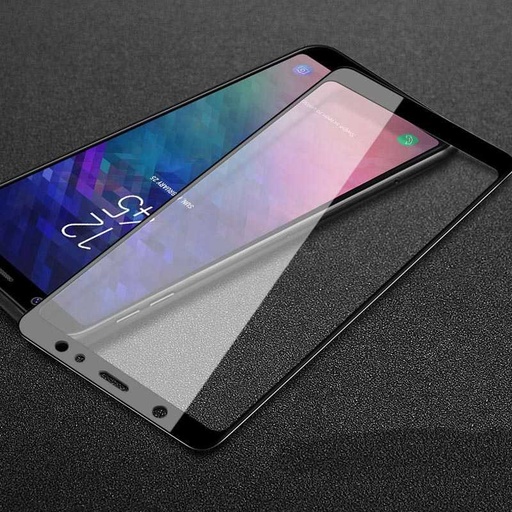 [RN-TA12392] Samsung Galaxy A6 2018 Uyumlu Zore Kenarları Kırılmaya Dayanıklı Cam Ekran Koruyucu