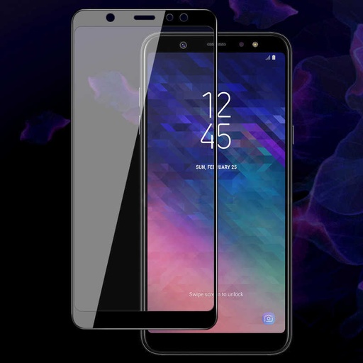 [RN-TA12393] Samsung Galaxy A6 Plus 2018 Uyumlu Zore Kenarları Kırılmaya Dayanıklı Cam Ekran Koruyucu