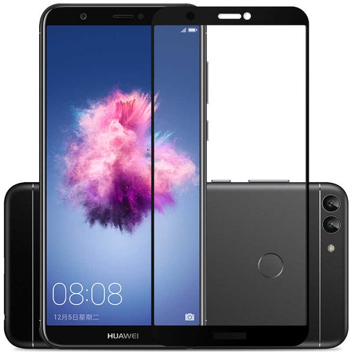[RN-TA12407] Huawei P Smart Uyumlu Zore Kenarları Kırılmaya Dayanıklı Cam Ekran Koruyucu