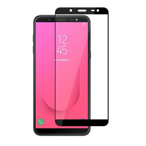 [RN-TA12980] Samsung Galaxy J8 Uyumlu Zore Kenarları Kırılmaya Dayanıklı Cam Ekran Koruyucu