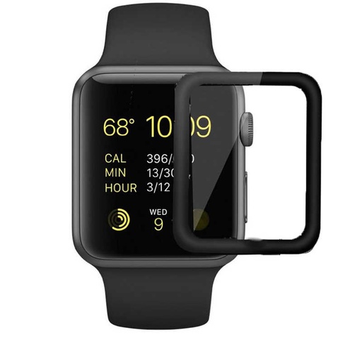 [RN-TA14047] Apple Watch 38mm Uyumlu Zore Kenarları Metal Cam Ekran Koruyucu