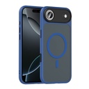 Apple iPhone 17 Air Kılıf Mat Arka Yüzey Wireless Şarj Özellikli Zore Flet M-safe Kapak