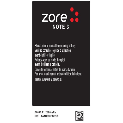 [RN-T7247] Galaxy Note 3 2800 Mah Zore Quality Batarya