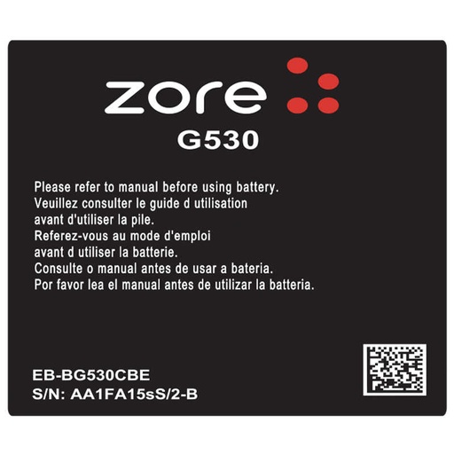 [RN-T7264] Galaxy Grand Prime G530 Zore Quality Batarya