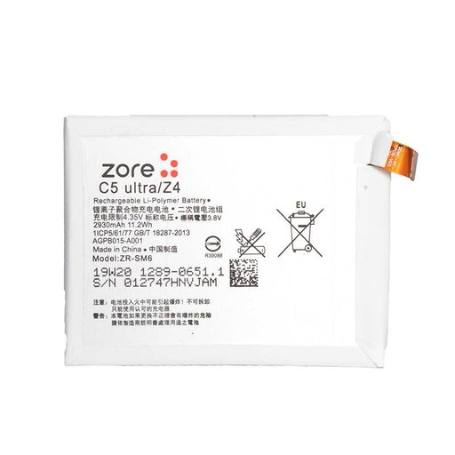 [RN-T8454] Sony Xperia C5 Ultra Uyumlu Zore Tam Orjinal Batarya