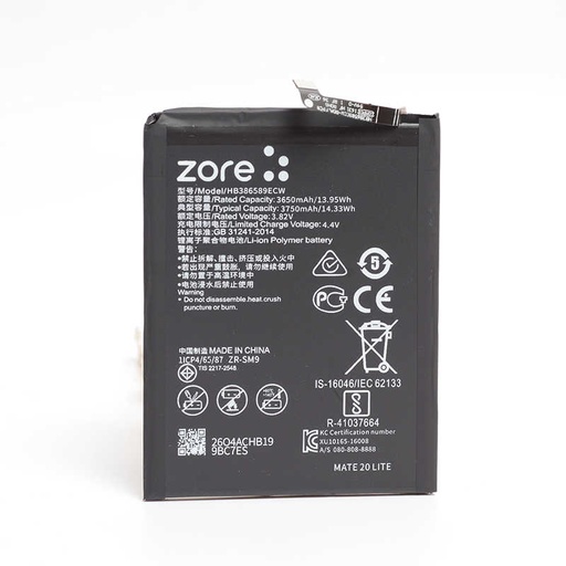 [RN-T9235] Huawei Mate 20 Lite Uyumlu Zore Tam Orjinal Batarya