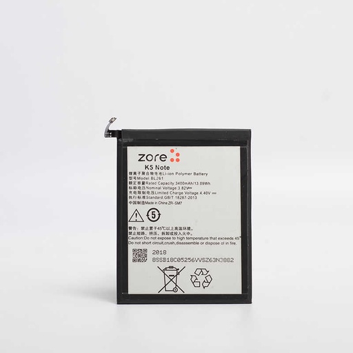 [RN-T9453] Lenovo K5 Note Uyumlu Zore Tam Orjinal Batarya