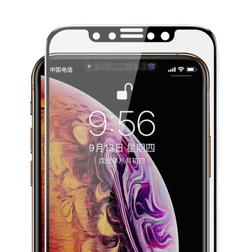 [RN-TA28313] Apple iPhone X Uyumlu Zore Kor Privacy Cam Ekran Koruyucu