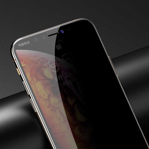 [RN-TA28316] Apple iPhone XS Uyumlu Zore Kor Privacy Cam Ekran Koruyucu