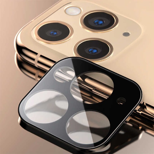 [RN-TA31760] Apple iPhone 11 Pro Uyumlu Zore CP-02 Metal Kamera Koruyucu