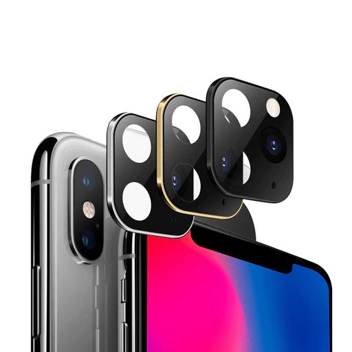 Apple iPhone X Uyumlu CP-03 Zore iPhone 11 Pro Max Kamera Lens Dönüştürücü