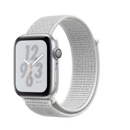 Apple Watch 40mm Uyumlu Kordon Hasır Örgü Cırt Cırtlı Terletmeyen Zore KRD-03 Kumaş Kayış