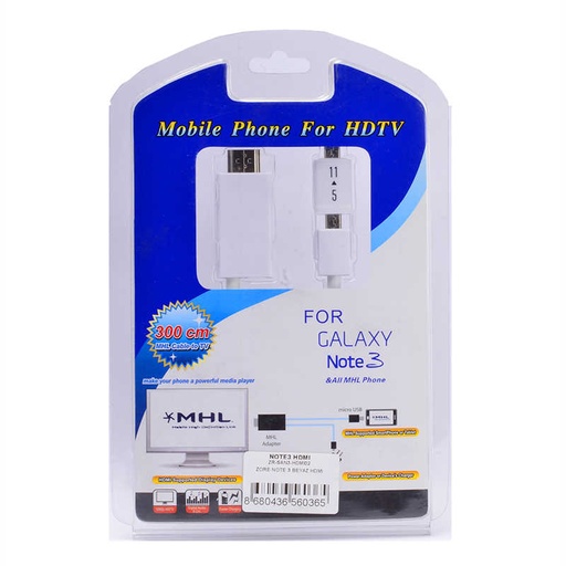 [RN-TA35612] Samsung Galaxy Note 3 Uyumlu MHL HDMI Kablo