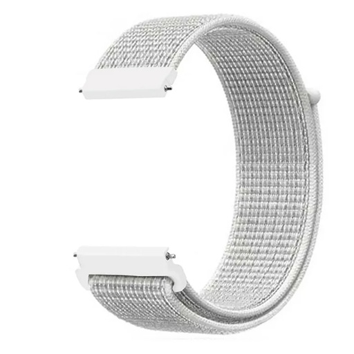 ​​Samsung Galaxy Watch 46mm (22mm) Uyumlu Kordon Hasır Örgü Cırt Cırtlı Terletmeyen Zore KRD-03 Kumaş Kayış